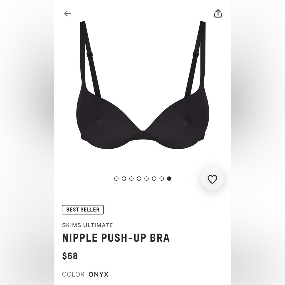 SKIMS ULTIMATE NIPPLE PUSH-UP BRA